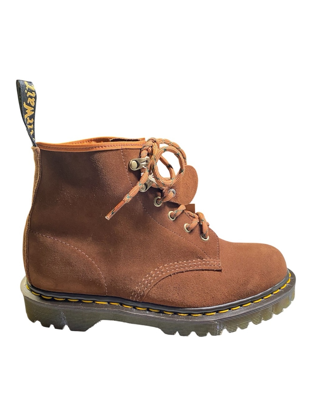 New Dr. Martens Suede Boots Size 8-8.5 Chocolate Brown Lace Ups Men’s Size 7